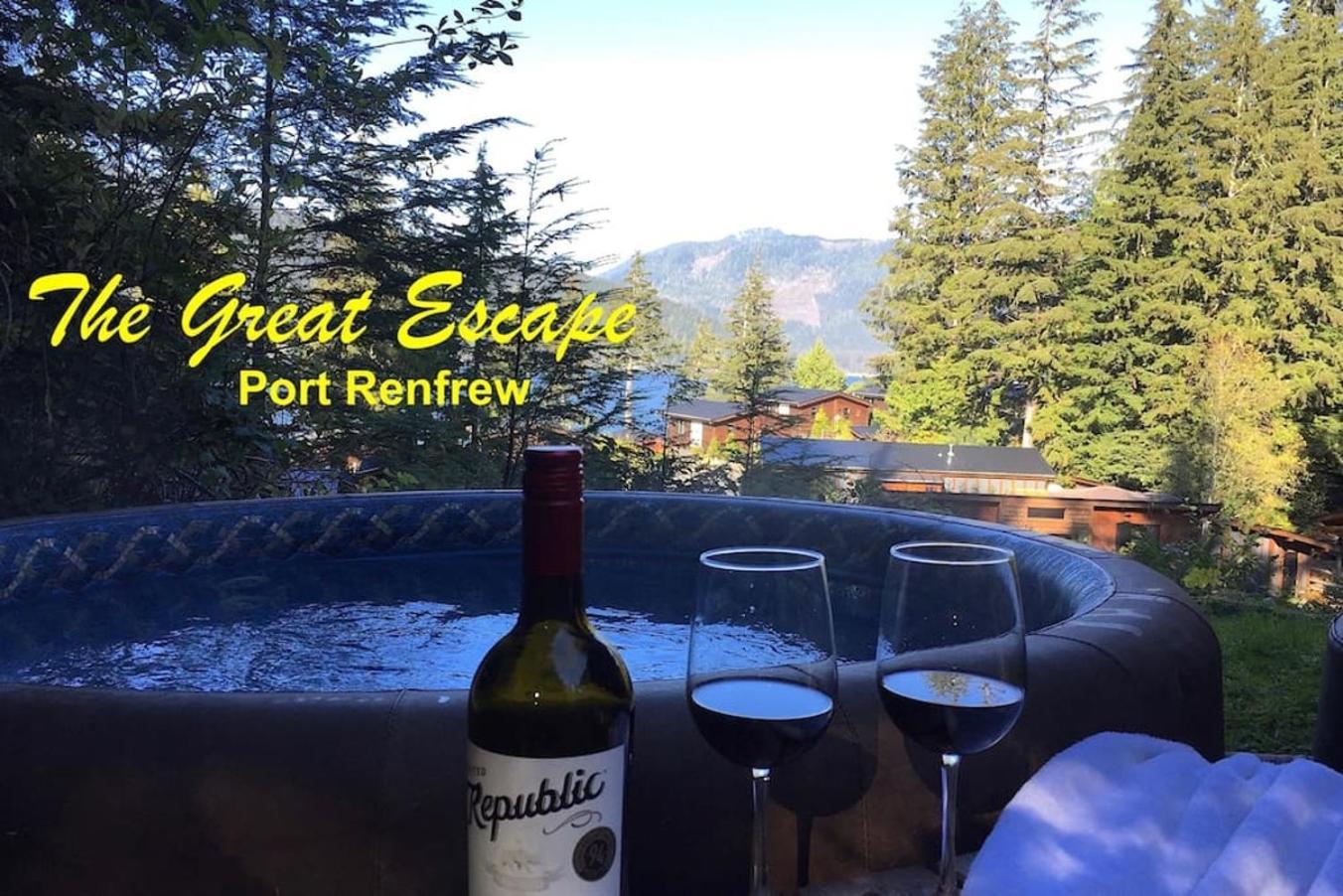 The Great Escape - Port Renfrew Villa Kültér fotó